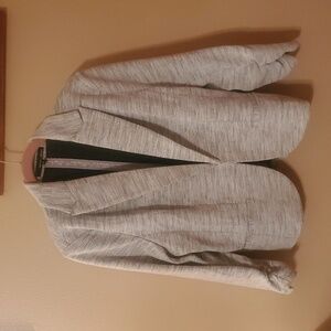 Amanda & Chelsea Gray Blazer Elegant Suit Jacket, XL